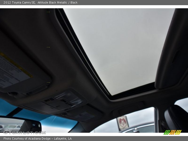 Attitude Black Metallic / Black 2012 Toyota Camry SE