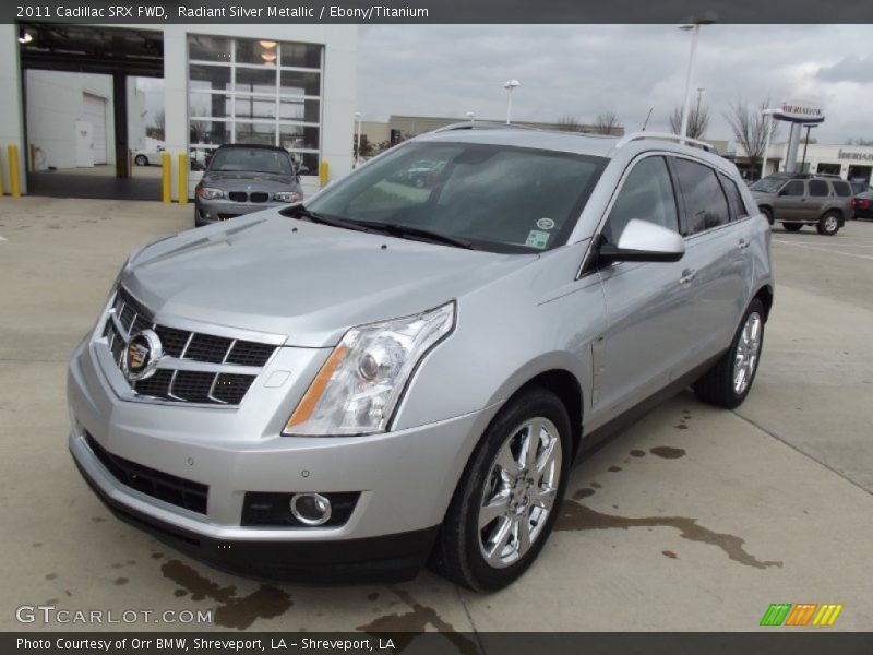 Radiant Silver Metallic / Ebony/Titanium 2011 Cadillac SRX FWD