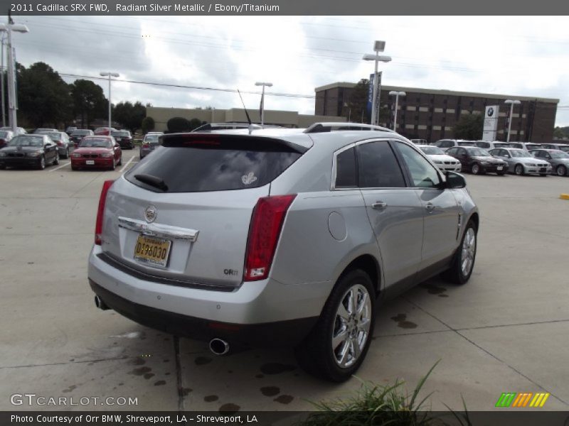 Radiant Silver Metallic / Ebony/Titanium 2011 Cadillac SRX FWD