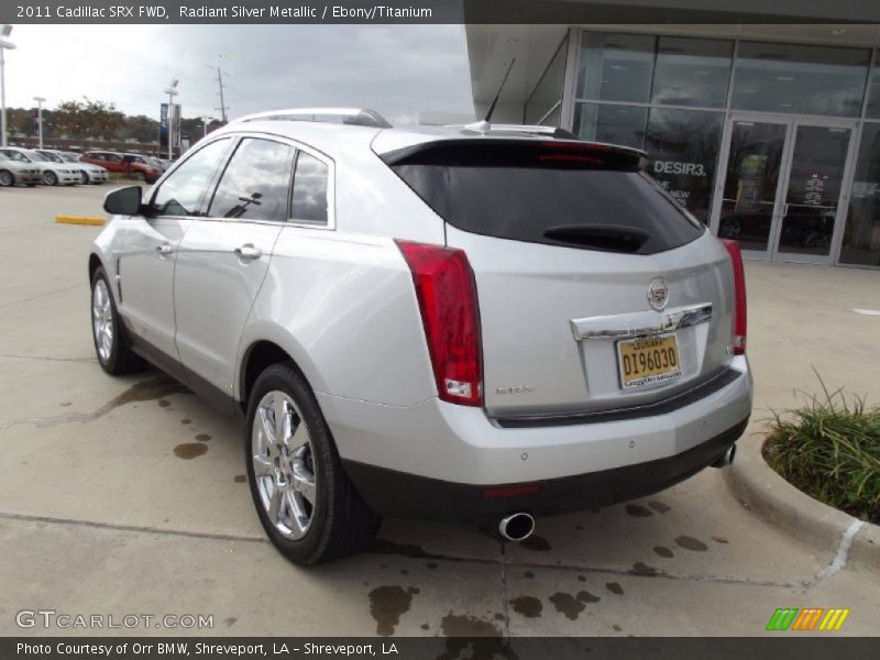 Radiant Silver Metallic / Ebony/Titanium 2011 Cadillac SRX FWD
