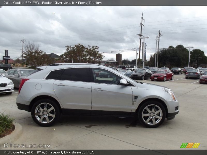 Radiant Silver Metallic / Ebony/Titanium 2011 Cadillac SRX FWD