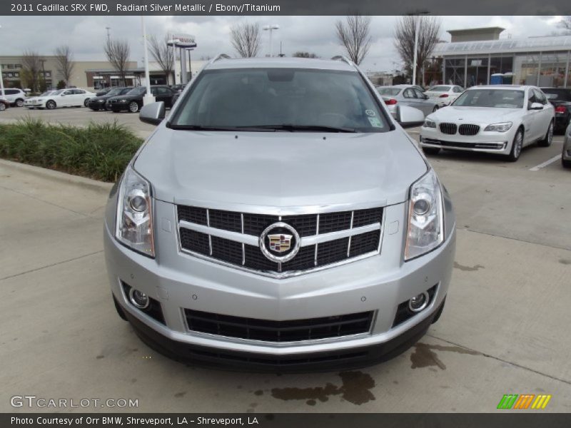 Radiant Silver Metallic / Ebony/Titanium 2011 Cadillac SRX FWD