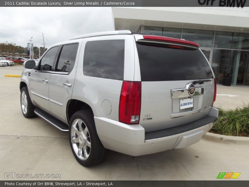 Silver Lining Metallic / Cashmere/Cocoa 2011 Cadillac Escalade Luxury