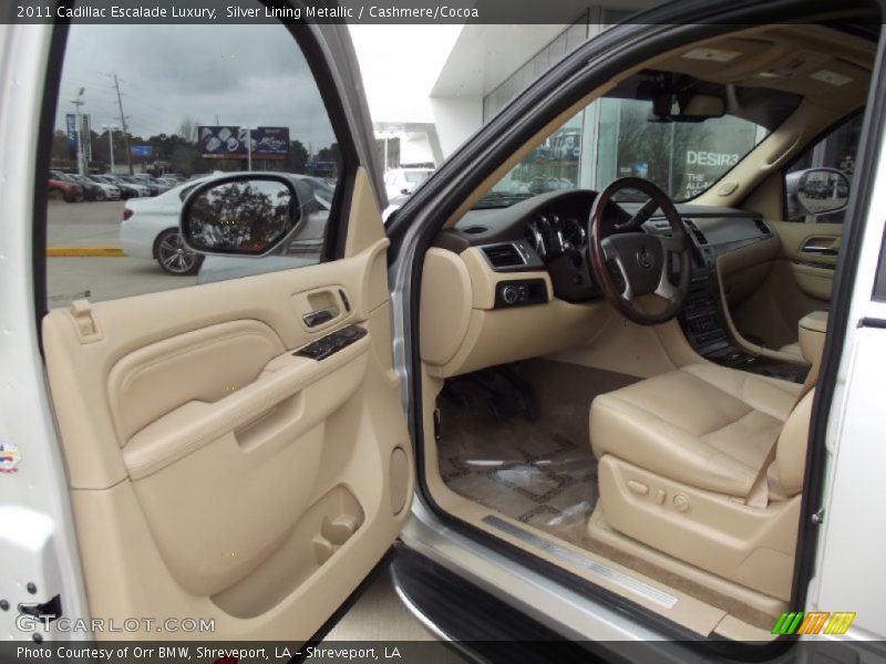Silver Lining Metallic / Cashmere/Cocoa 2011 Cadillac Escalade Luxury