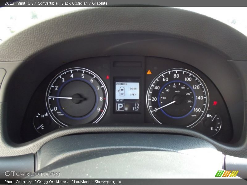  2013 G 37 Convertible 37 Convertible Gauges