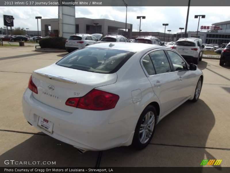 Moonlight White / Wheat 2013 Infiniti G 37 Journey Sedan