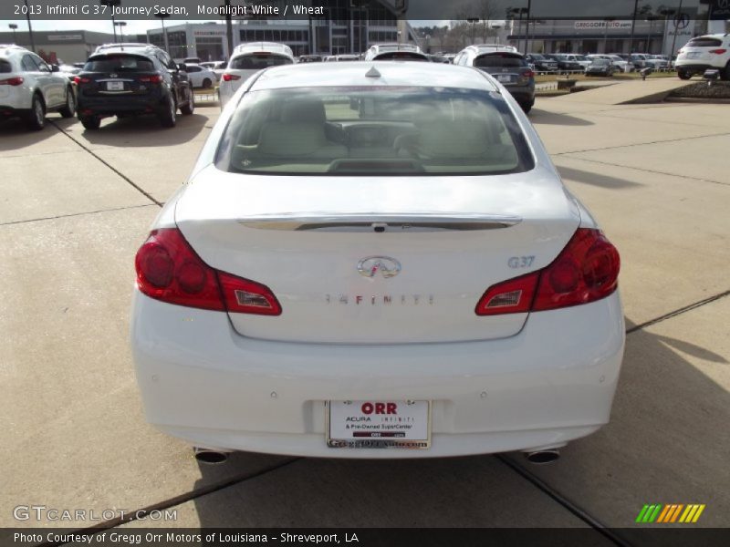 Moonlight White / Wheat 2013 Infiniti G 37 Journey Sedan