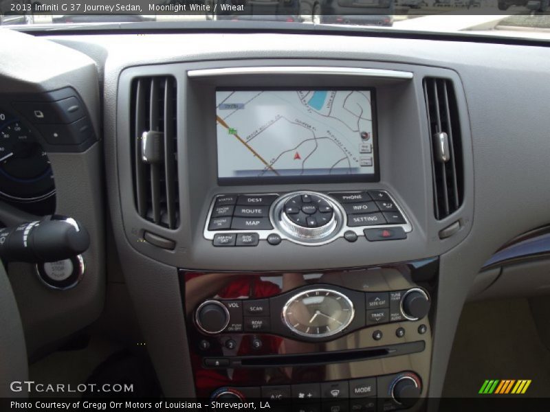 Moonlight White / Wheat 2013 Infiniti G 37 Journey Sedan