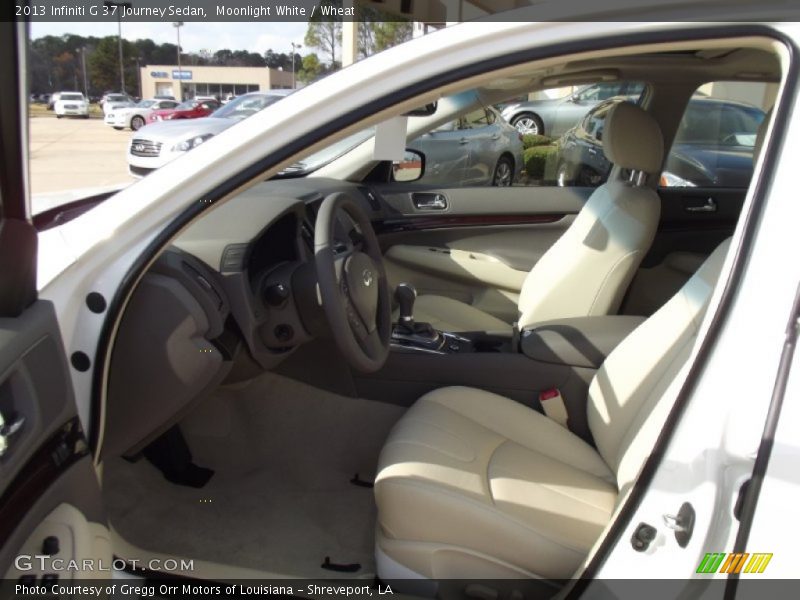 Moonlight White / Wheat 2013 Infiniti G 37 Journey Sedan