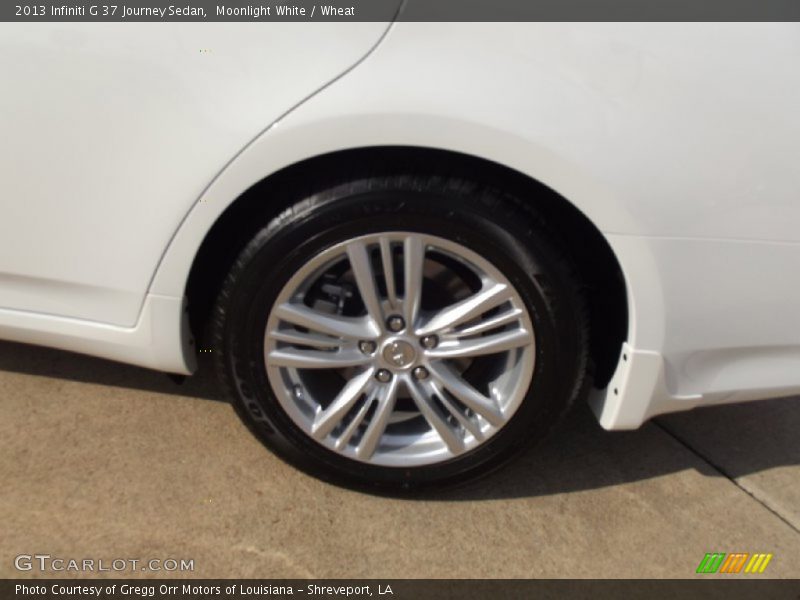 Moonlight White / Wheat 2013 Infiniti G 37 Journey Sedan