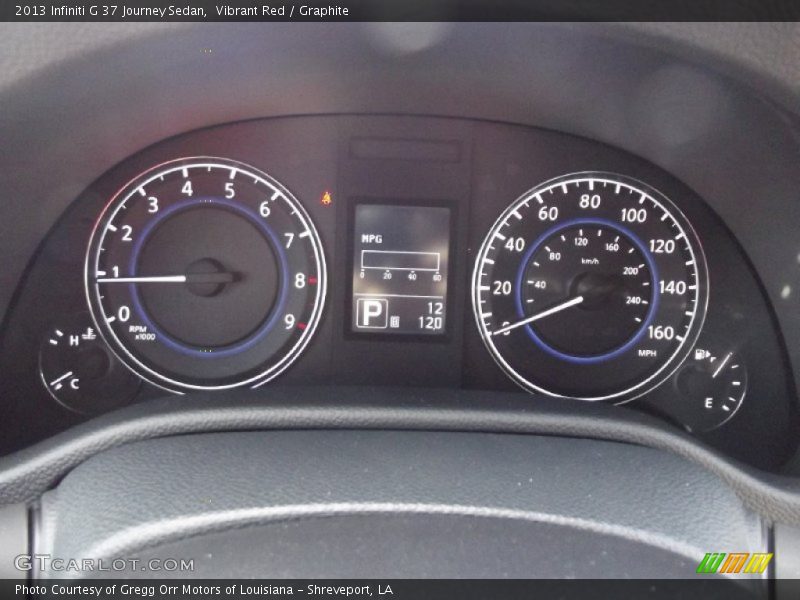 Vibrant Red / Graphite 2013 Infiniti G 37 Journey Sedan