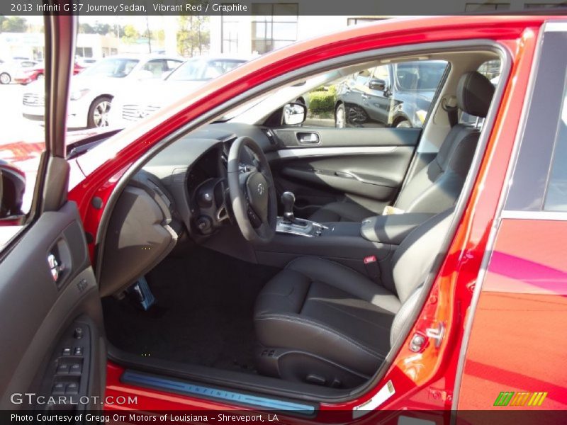 Vibrant Red / Graphite 2013 Infiniti G 37 Journey Sedan