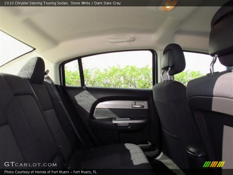 Stone White / Dark Slate Gray 2010 Chrysler Sebring Touring Sedan