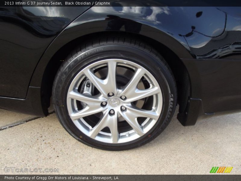 Black Obsidian / Graphite 2013 Infiniti G 37 Journey Sedan