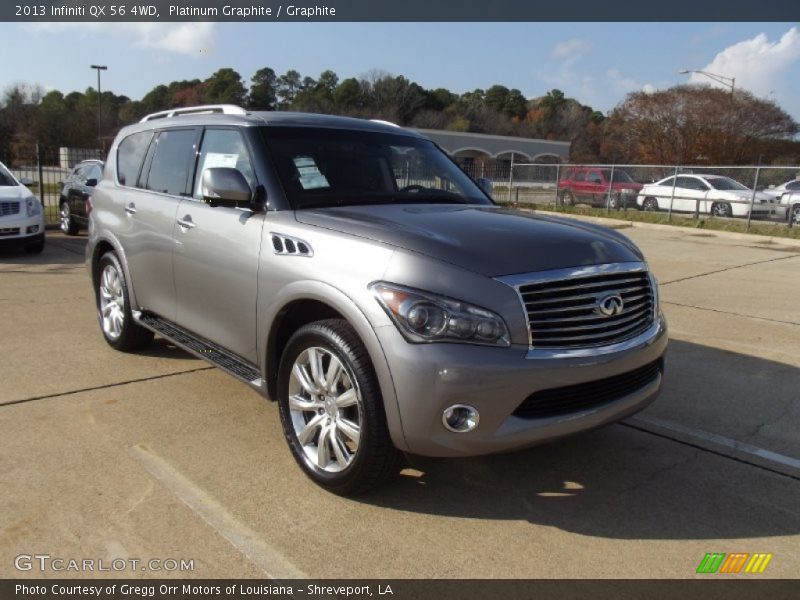 Front 3/4 View of 2013 QX 56 4WD