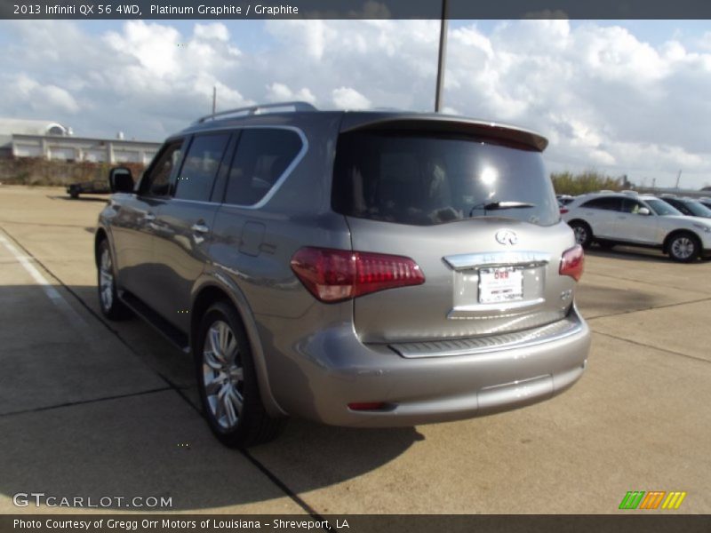 Platinum Graphite / Graphite 2013 Infiniti QX 56 4WD