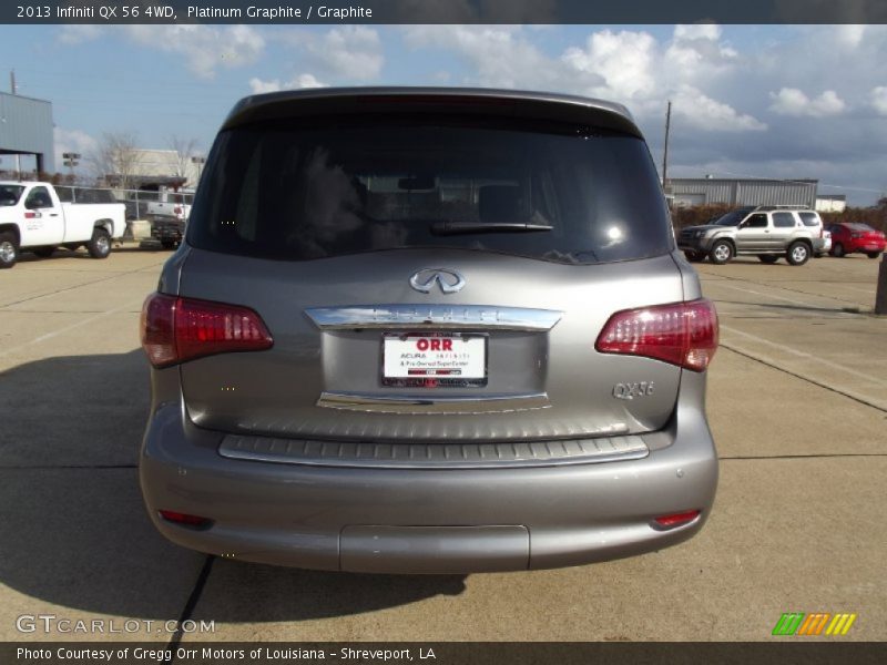 Platinum Graphite / Graphite 2013 Infiniti QX 56 4WD