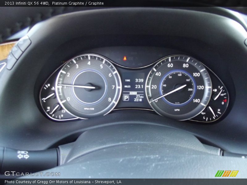  2013 QX 56 4WD 56 4WD Gauges