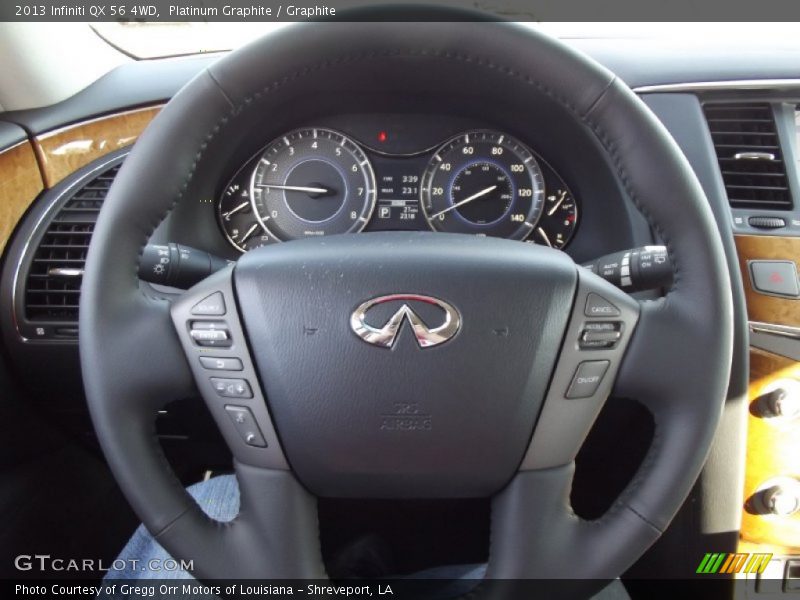  2013 QX 56 4WD Steering Wheel