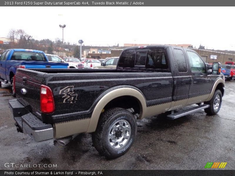  2013 F250 Super Duty Lariat SuperCab 4x4 Tuxedo Black Metallic