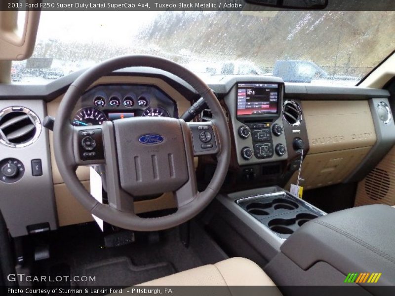 Dashboard of 2013 F250 Super Duty Lariat SuperCab 4x4