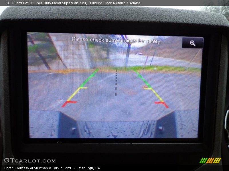 Tuxedo Black Metallic / Adobe 2013 Ford F250 Super Duty Lariat SuperCab 4x4