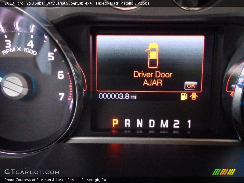Tuxedo Black Metallic / Adobe 2013 Ford F250 Super Duty Lariat SuperCab 4x4