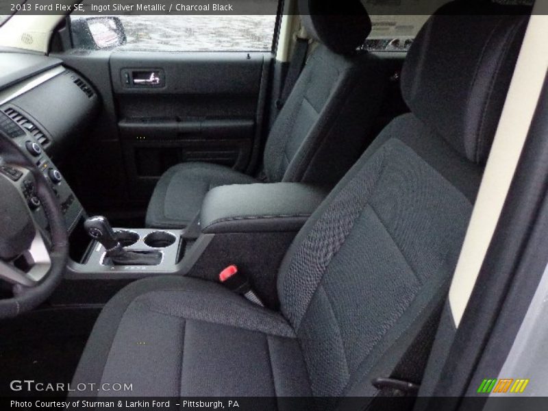 Ingot Silver Metallic / Charcoal Black 2013 Ford Flex SE
