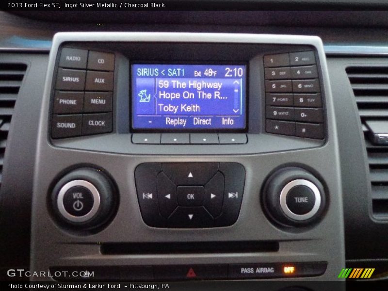 Controls of 2013 Flex SE