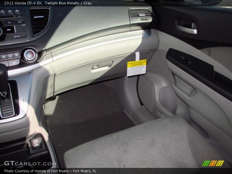 Twilight Blue Metallic / Gray 2013 Honda CR-V EX