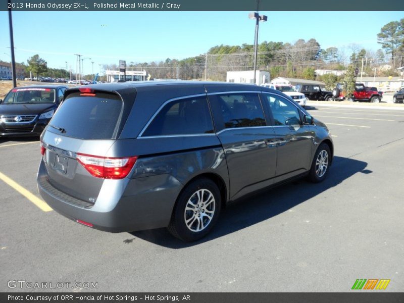 Polished Metal Metallic / Gray 2013 Honda Odyssey EX-L