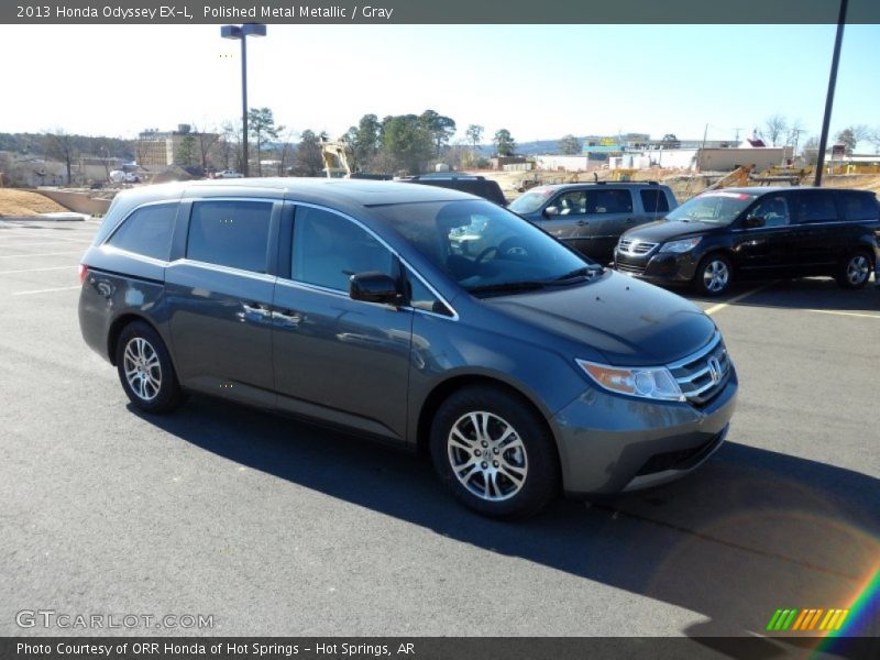 Polished Metal Metallic / Gray 2013 Honda Odyssey EX-L