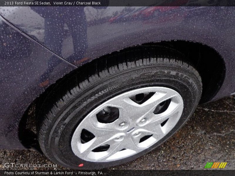 Violet Gray / Charcoal Black 2013 Ford Fiesta SE Sedan