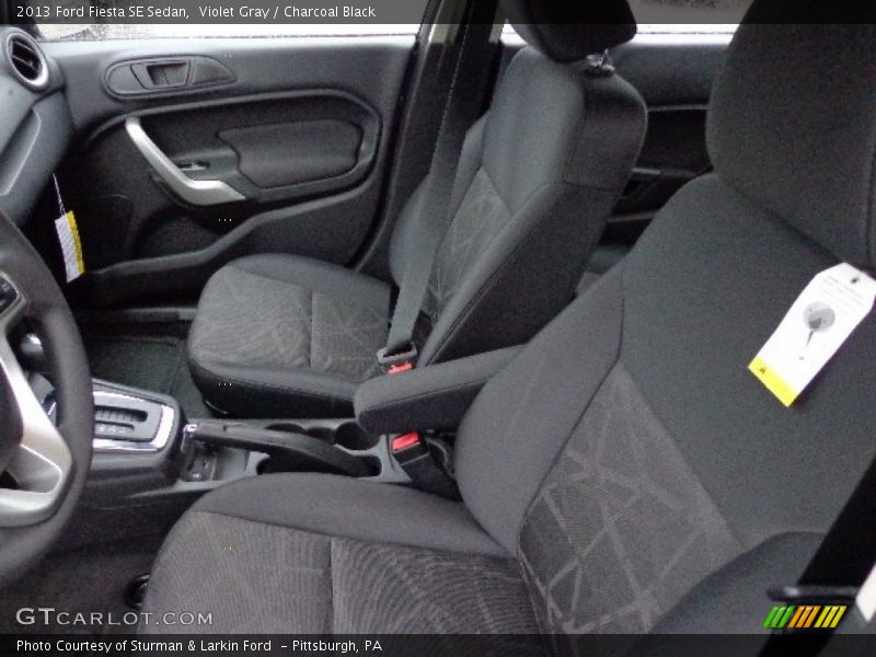 Violet Gray / Charcoal Black 2013 Ford Fiesta SE Sedan