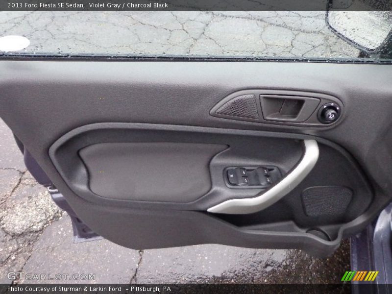 Violet Gray / Charcoal Black 2013 Ford Fiesta SE Sedan