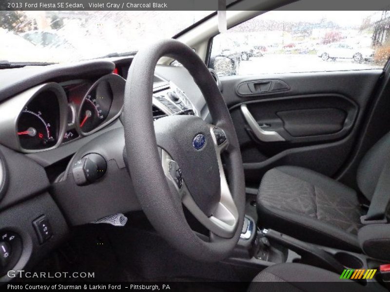 Violet Gray / Charcoal Black 2013 Ford Fiesta SE Sedan