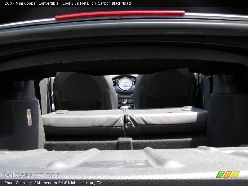 Cool Blue Metallic / Carbon Black/Black 2007 Mini Cooper Convertible