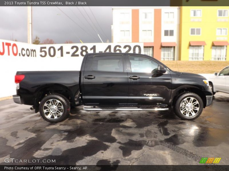 Black / Black 2013 Toyota Tundra TSS CrewMax
