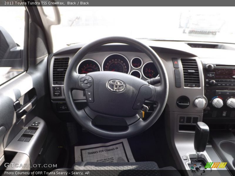 Black / Black 2013 Toyota Tundra TSS CrewMax