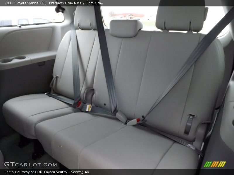 Predawn Gray Mica / Light Gray 2013 Toyota Sienna XLE