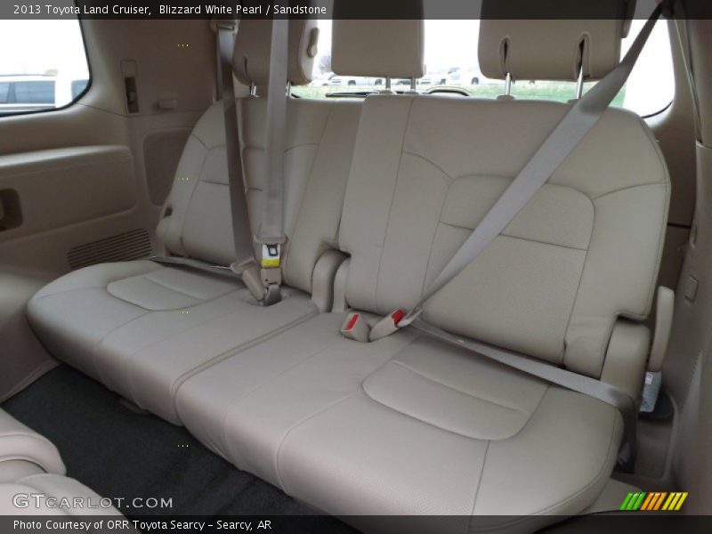 Blizzard White Pearl / Sandstone 2013 Toyota Land Cruiser