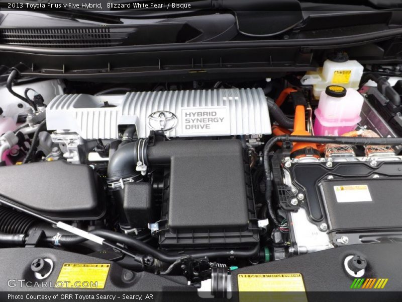  2013 Prius v Five Hybrid Engine - 1.8 Liter DOHC 16-Valve VVT-i 4 Cylinder Gasoline/Electric Hybrid
