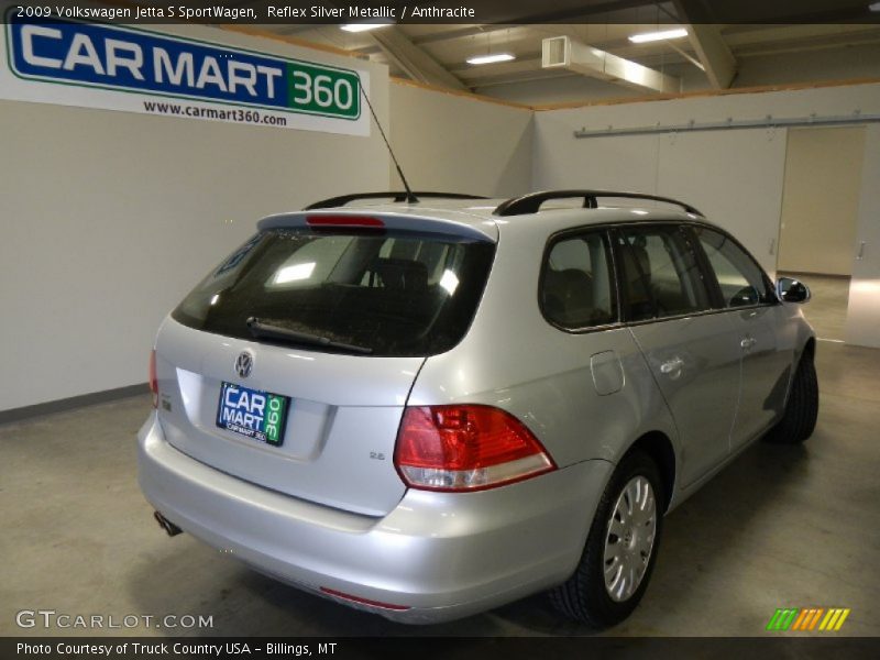 Reflex Silver Metallic / Anthracite 2009 Volkswagen Jetta S SportWagen