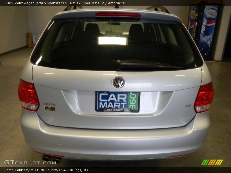 Reflex Silver Metallic / Anthracite 2009 Volkswagen Jetta S SportWagen