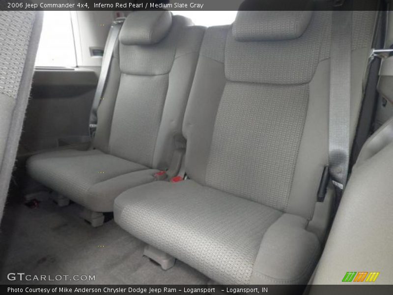Inferno Red Pearl / Medium Slate Gray 2006 Jeep Commander 4x4