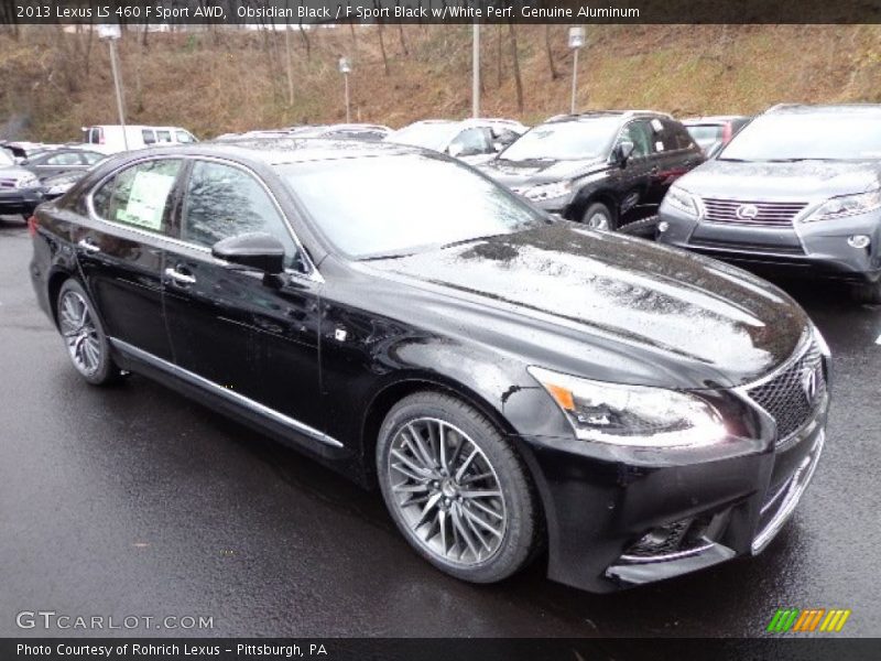 Front 3/4 View of 2013 LS 460 F Sport AWD