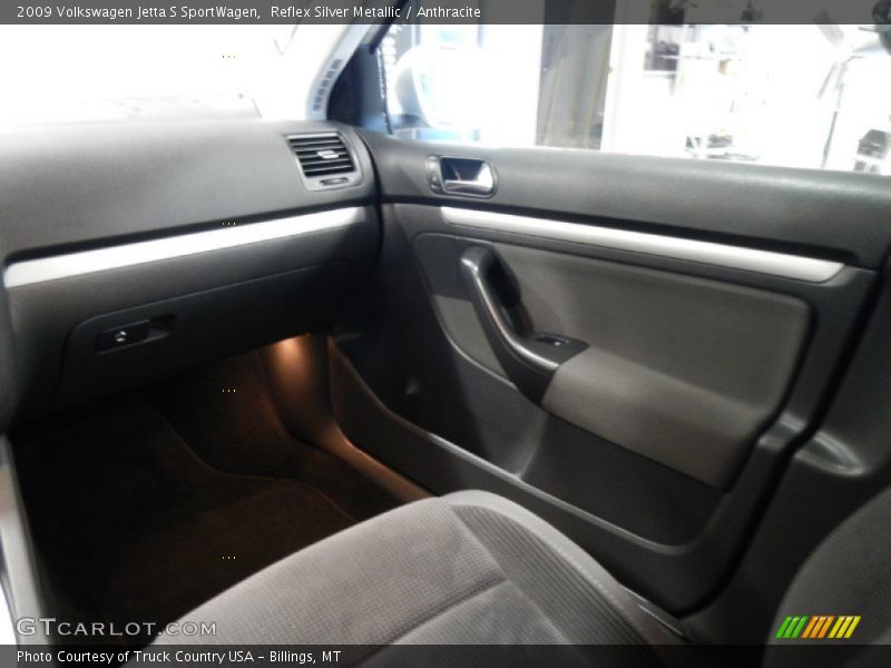 Reflex Silver Metallic / Anthracite 2009 Volkswagen Jetta S SportWagen