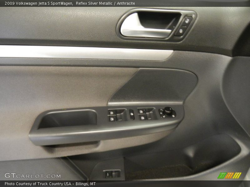 Reflex Silver Metallic / Anthracite 2009 Volkswagen Jetta S SportWagen