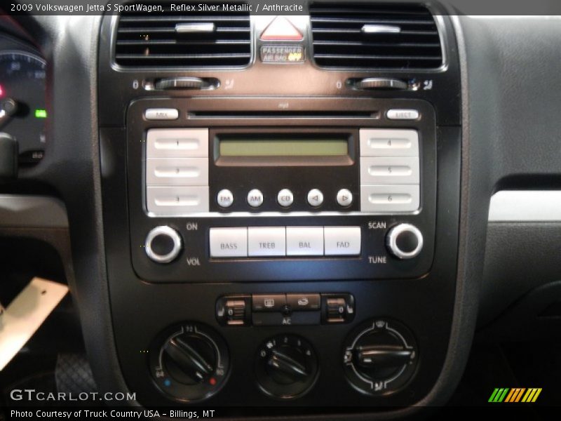 Reflex Silver Metallic / Anthracite 2009 Volkswagen Jetta S SportWagen