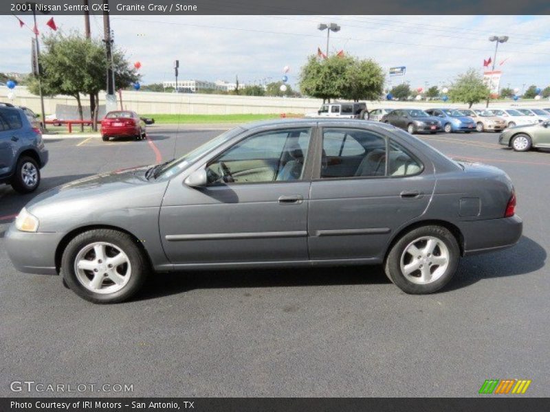 Granite Gray / Stone 2001 Nissan Sentra GXE
